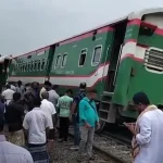 টাঙ্গাইলে লাইনচ্যুত নীলসাগর এক্সপ্রেস, বন্ধ উত্তরবঙ্গের ট্রেন চলাচল