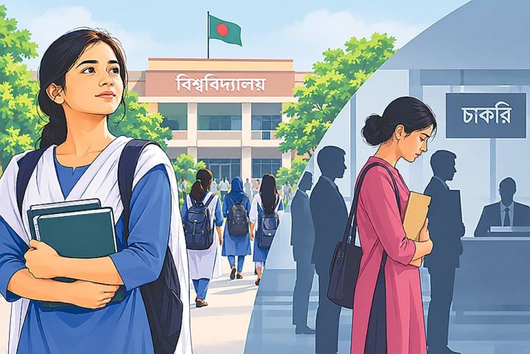স্কুল-কলেজে এগিয়ে মেয়েরা, উচ্চশিক্ষা ও চাকরিতে কেন পিছিয়ে
